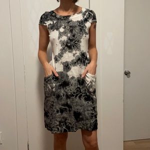 Lina Luz Linen Tie Dye Dress